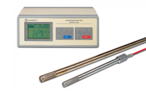 Image for Máy đo gió nhiệt độ cao Kanomax 6162